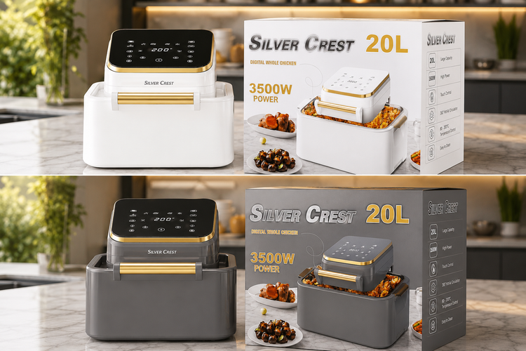 سرخ کن بدون روغن سیلور کرست 20 لیتری توان 3500 وات